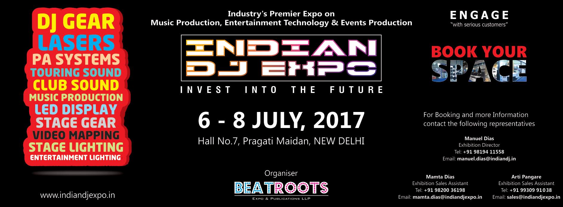 Indian DJ Expo 2017, New Delhi, Delhi, India