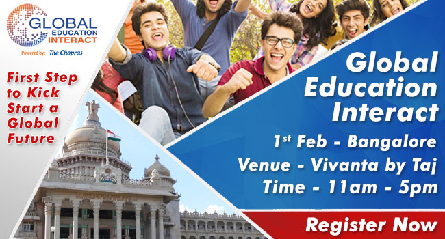Global Education Fair 2017 in Bangalore  - Free Registration, Bangalore, Karnataka, India