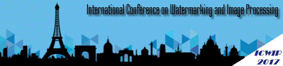 International Conference on Watermarking and Image Processing (ICWIP 2017), Paris, France