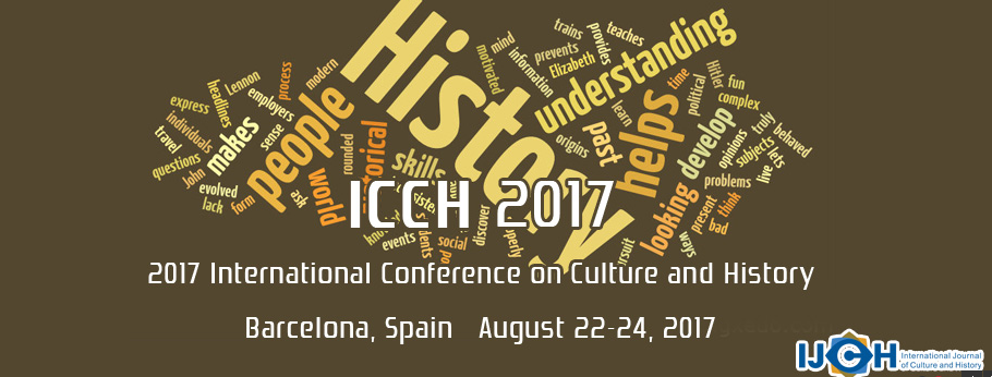 2017 International Conference on Culture and History (ICCH 2017), Barcelona, Cantabria, Spain