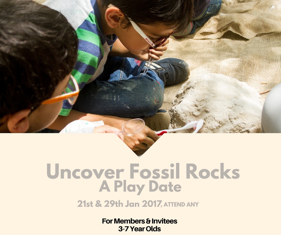 Uncover Fossil Rocks - A Play Date, Pune, Maharashtra, India