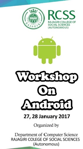 Workshop on “Android Application Development", Ernakulam, Kerala, India