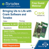 Guest Webinar: Bringing UIs to Life with Crank Software and Toradex