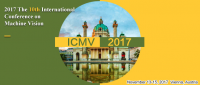 2017 The 10th International Conference on Machine Vision (ICMV 2017)