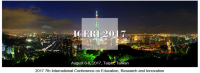2017 7th International Conference on Education, Research and Innovation (ICERI 2017)