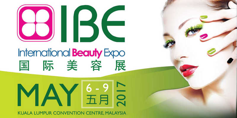 International Beauty Expo (IBE) 2017, Kuala Lumpur, Malaysia