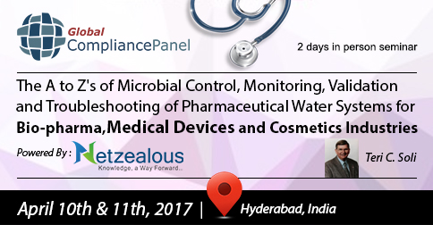 Water System Validation in Pharmaceuticals Industry 2017, Hyderabad, Andhra Pradesh, India