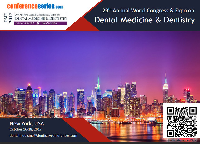29th Annual World Congress & Expo on Dental Medicine & Dentistry, New York, United States