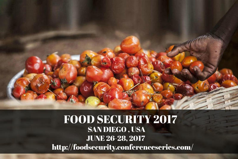 2nd International Conference on Food Security and Sustaibnability, San Diego, California, United States