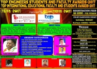 Top Engineers Students and Faculty Awards - 2017 (TESFA -2017)