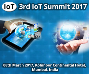 3rd IoT Summit 2017, Mumbai, Maharashtra, India