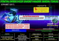 International Conference on Recent Advancement in Management, Engineering &Technology (ICRAMET-2017)