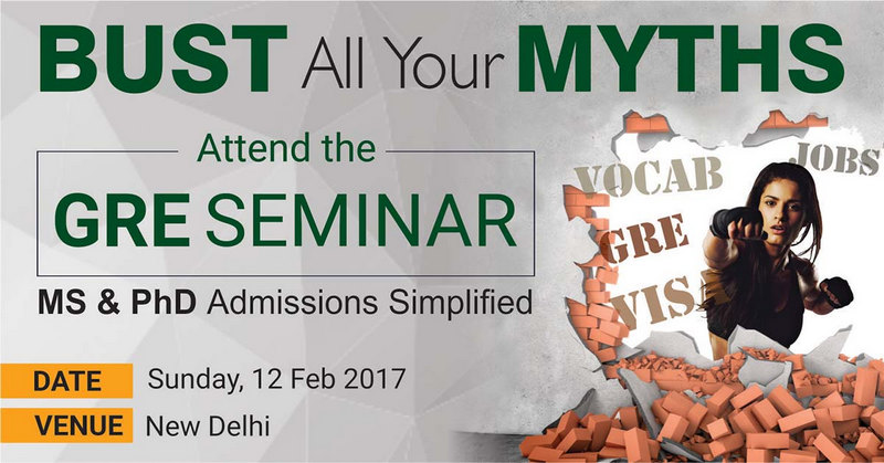 Jamboree's GRE Seminar in Delhi - MS & PhD Admissions Simplified, Delhi, India