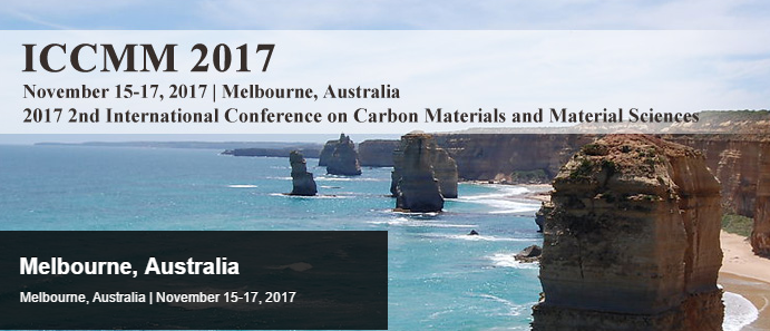 2017 2nd International Conference on Carbon Materials and Material Sciences (ICCMM 2017), Melbourne, Australia