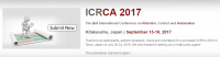 2nd International Conference on Robotics, Control and Automation (ICRCA 2017)