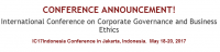 International Conference on Corporate Governance and Business Ethics