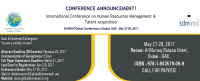 International Conference on Human Resources Management & Talent Acquisition