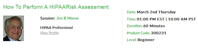 How to Perform a HIPAARisk Assessment  - By AtoZ Compliance, New York, United States