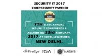 7th elets SecureIT Conference As the Cyber Security Partner to showcase our strength in IT Sector with our multi-faceted approach to security – because for us security is not just a product, it’s a process.