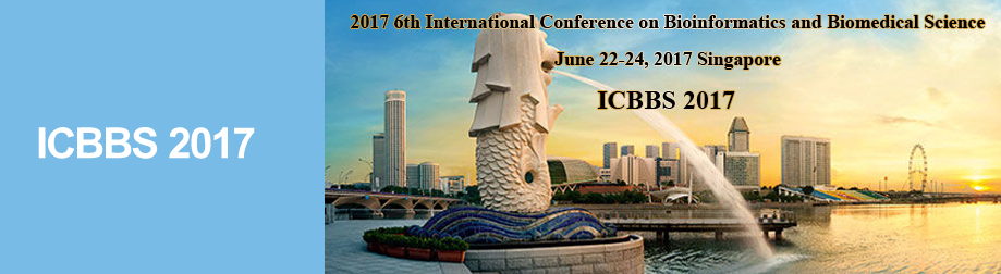 6th International Conference on Bioinformatics and Biomedical Science (ICBBS 2017)--Ei Compendex, ISI and Scopus, Singapore