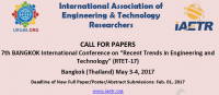 8th International Conference on "Recent Trends in Engineering and Technology" (RTET-17)
