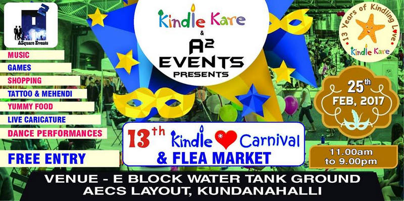 13th Kindle Love Carnival & Annual Mega Flea Market Celebration, Bangalore, Karnataka, India