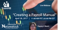 Creating a Payroll Manual