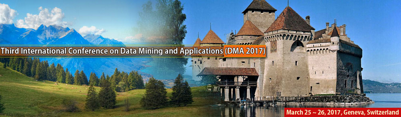 Third International Conference on Data Mining and Applications (DMA 2017), Geneva, Genf, Switzerland