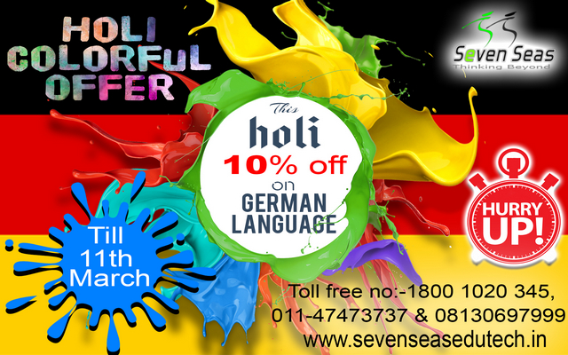 Get 10% Discount on Fees for Weekdays Classes For German Language, Central Delhi, Delhi, India