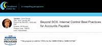 Beyond SOX: Internal Control Best Practices for Accounts Payable