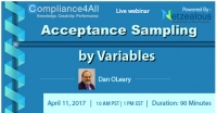 Acceptance Sampling by Variable inspections - 2017