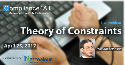 Goldratt's Theory of Constraints - 2017, Fremont, California, United States