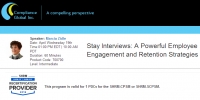 Stay Interviews: A Powerful Employee Engagement and Retention Strategies