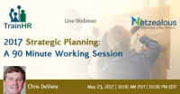 2017 Strategic Planning: A 90 Minute Working Session