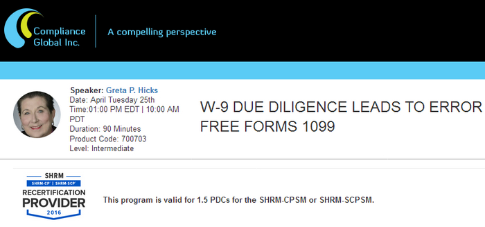 W-9 Due Diligence Leads To Error Free Forms 1099, New York, United States
