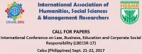 International Conference on Law, Business, Education and Corporate Social Responsibility (LBECSR-17)