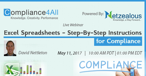 Excel Spreadsheets - Step-By-Step Instructions for Compliance, Fresno, California, United States