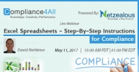 Excel Spreadsheets - Step-By-Step Instructions for Compliance