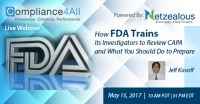How FDA Trains its Investigators to Review CAPA