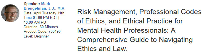 Mental Health Care Practitioner Compliance Training, New York, United States