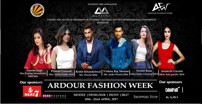Ardour Fashion Week, Kapurthala, Punjab, India
