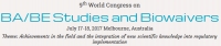 9th World Congress on BA/BE Studies and Biowaivers