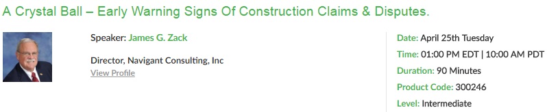 Warning Signs Of Construction Claims From The Planning Stage, New York, United States