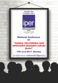 National Conference on UDUR Model at IPER, Bhopal, Madhya Pradesh