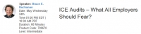 ICE Audits – What All Employers Should Fear?