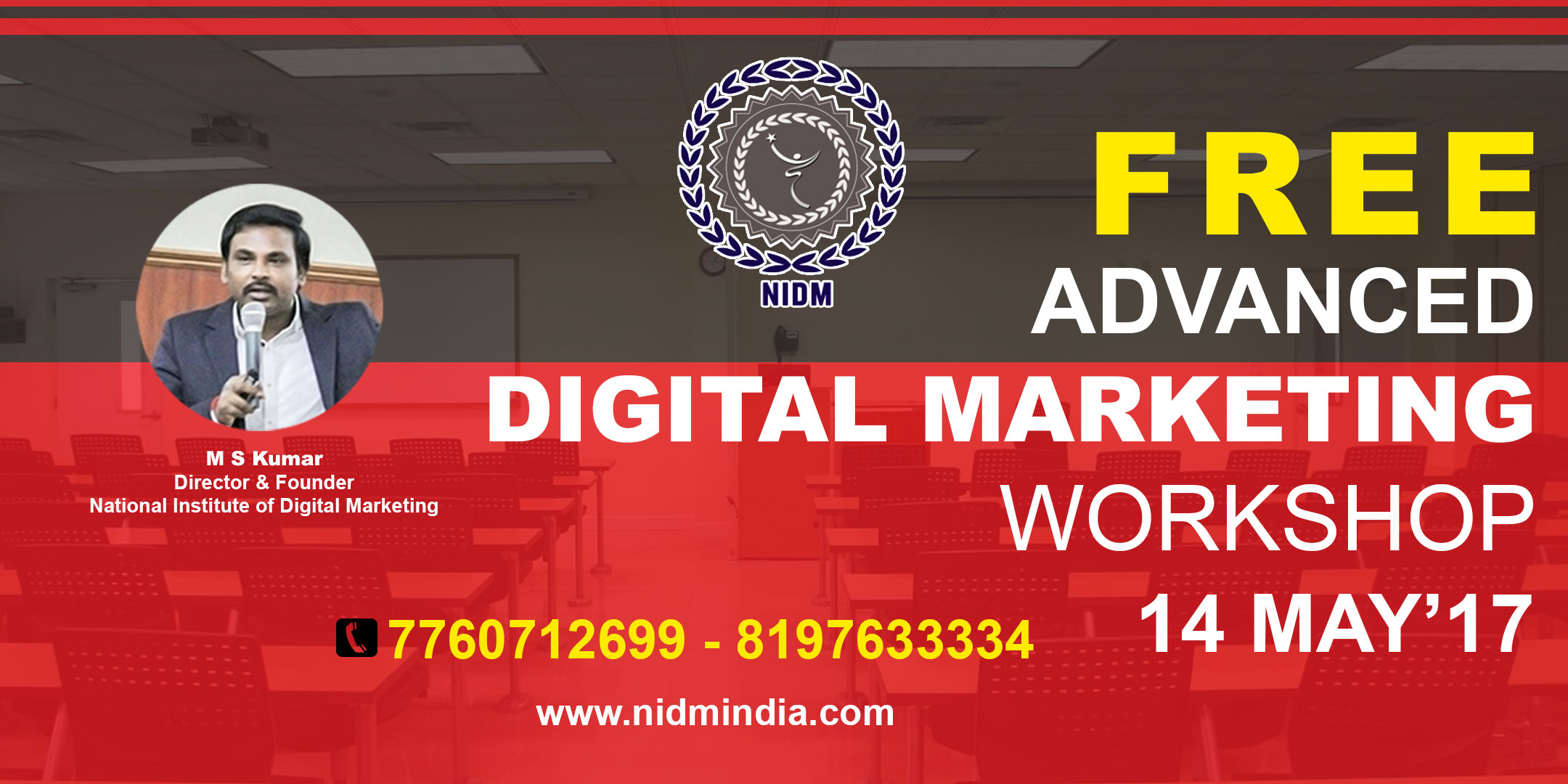Free Workshop On Advanced Digital Marketing, Bangalore, Karnataka, India