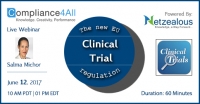 EU Clinical Trial regulation - 2017