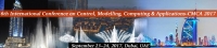 Sixth International Conference on Control, Modelling, Computing and Applications (CMCA 2017)