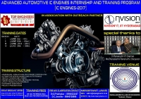 ADVANCED AUTOMOTIVE IC ENGINES INTERNSHIP AND TRAINING PROGRAM  (IC ENGINES-2017)