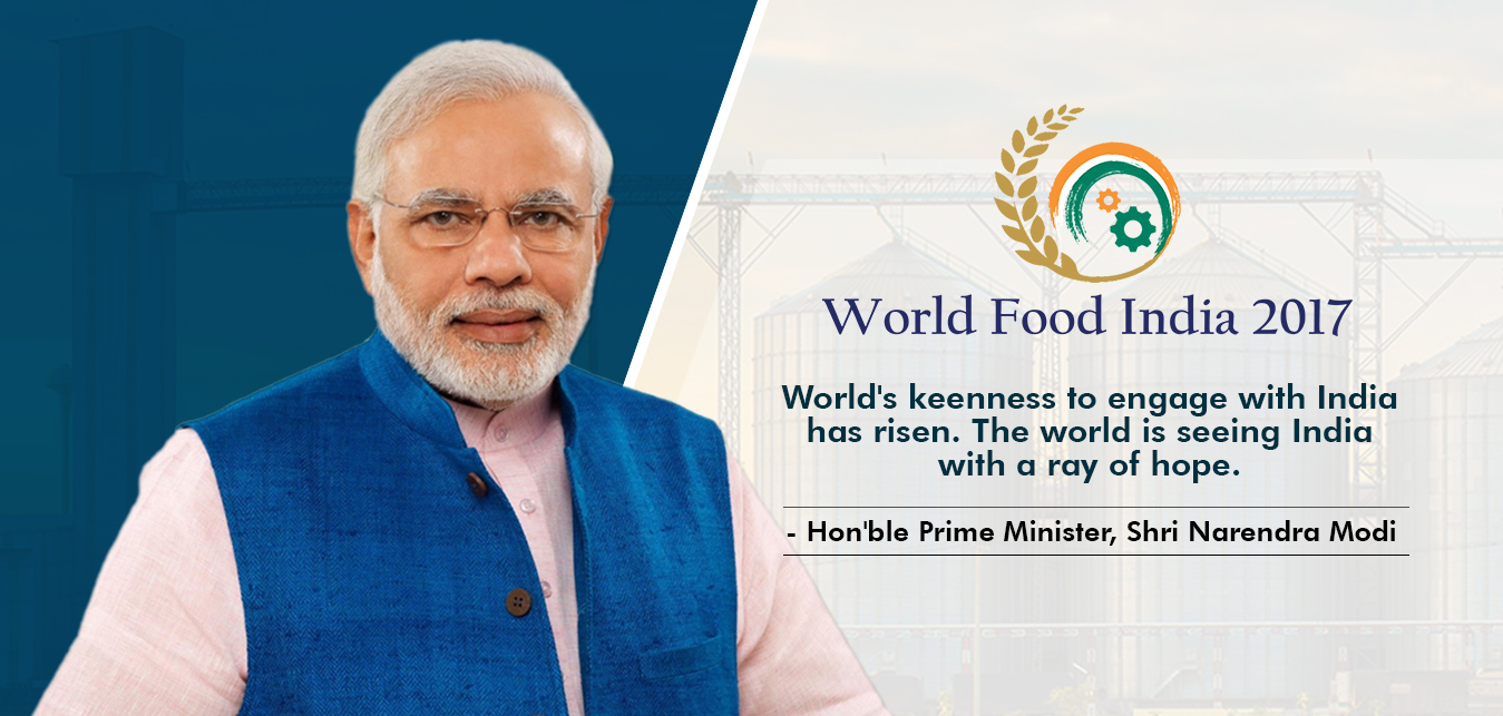 World Food India 2017, New Delhi, Delhi, India
